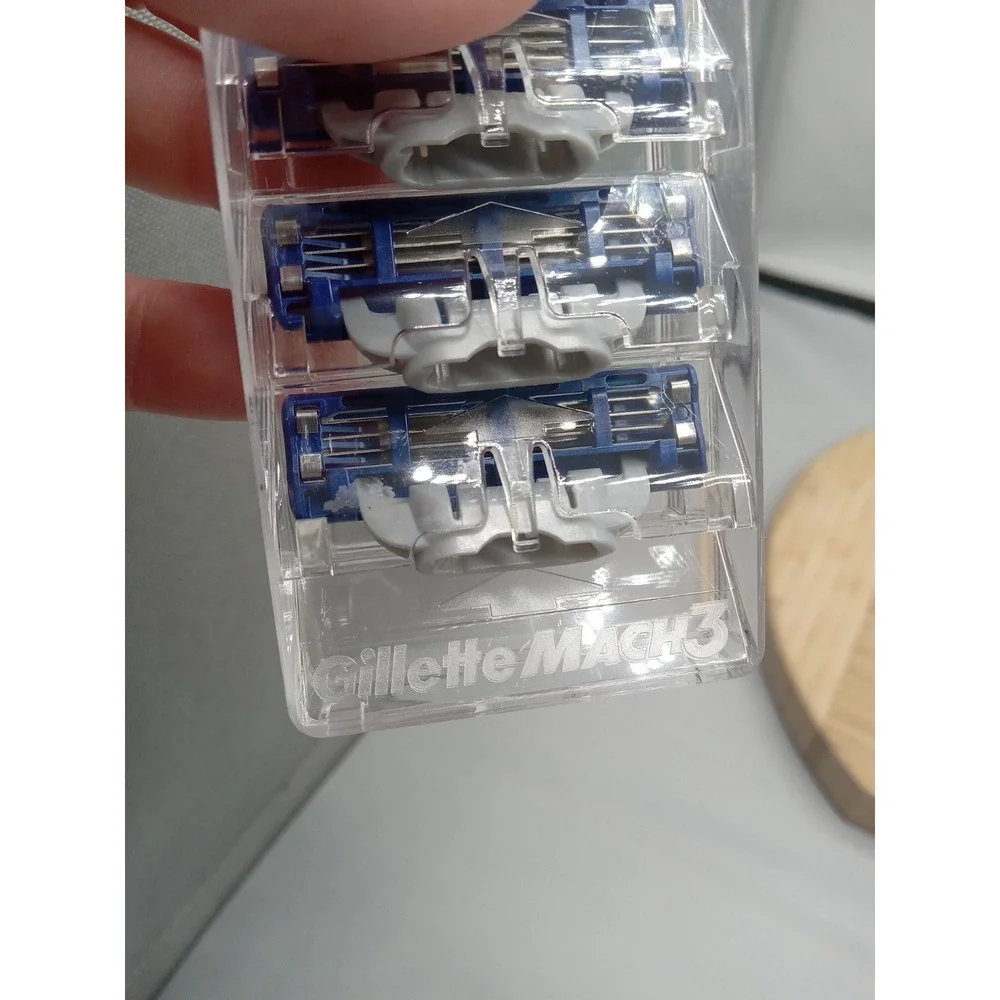 16 Gillette Mach3 Advanced Razor Blade‎ Refill Cartridges Pack Mach 3